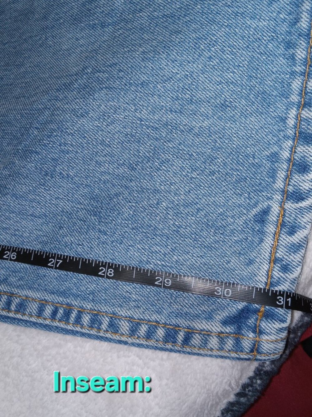 Vintage 90s Levi’s Mom Jeans USA Made High Rise Tapered Med Wash Two Pair Sz 20 - Picture 16 of 16